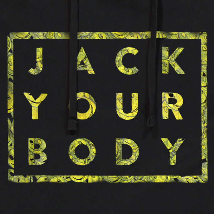 Jack Your Body Hoodie / Black-Future Past-Essential Republik