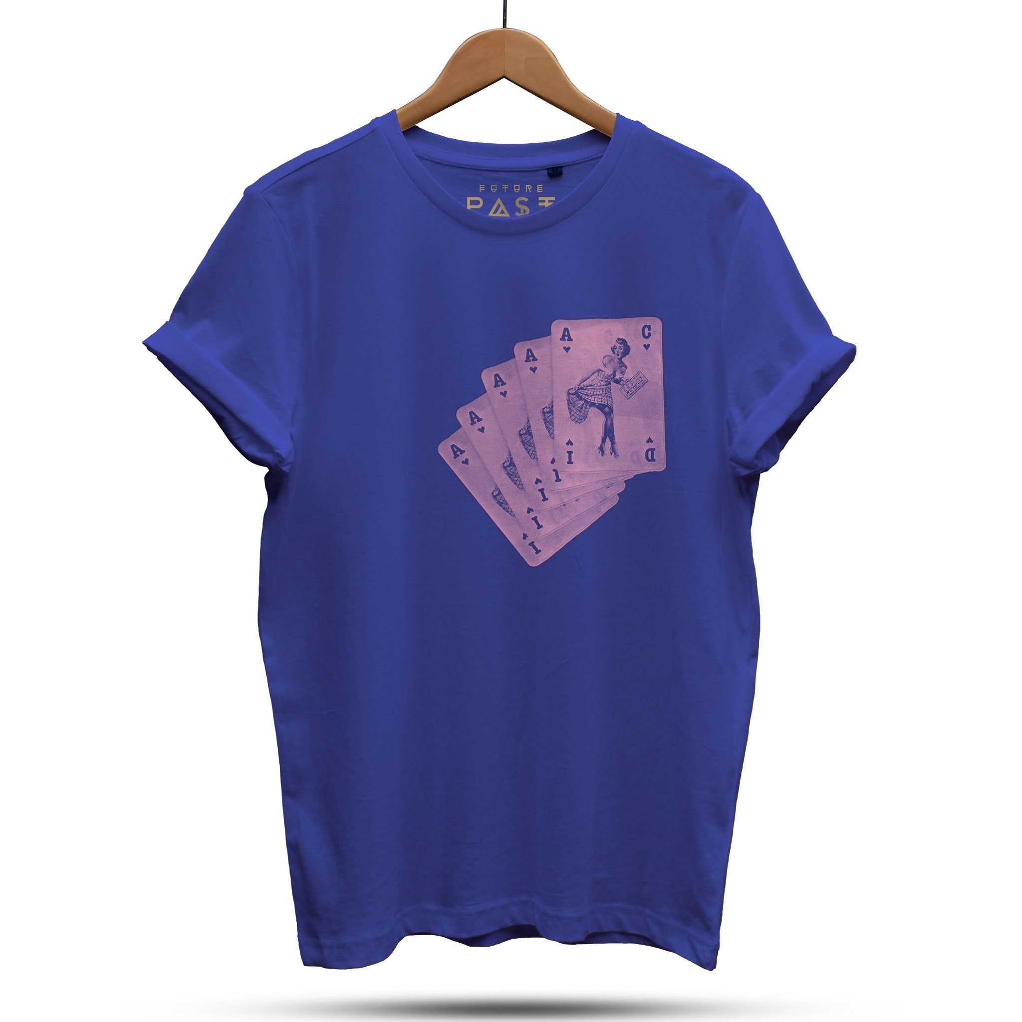 Stack Of Acid House Pinup Girls T-Shirt / Royal-Future Past-Essential Republik