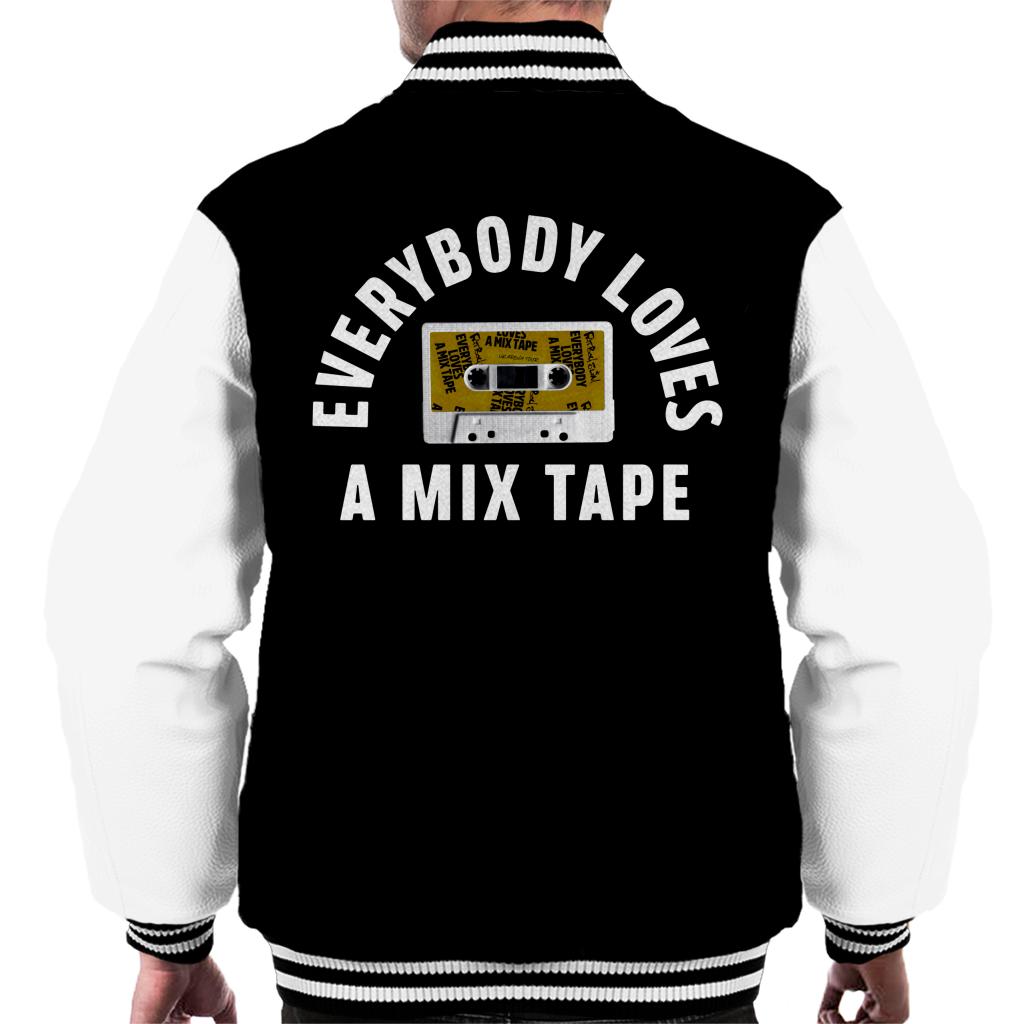 Fatboy Slim Everybody Loves A Mix Tape Men's Varsity Jacket-Fatboy Slim-Essential Republik