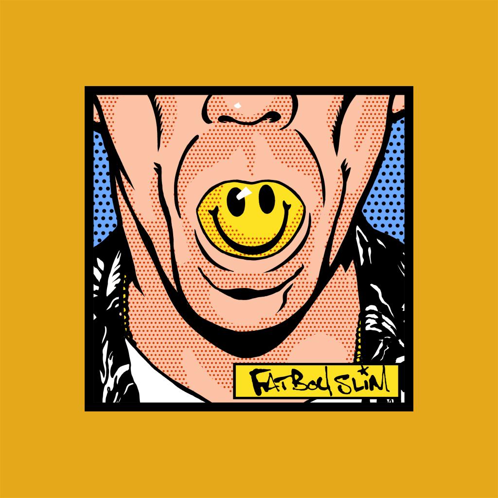 Fatboy Slim Smiley Mouth Pop Art Framed Print-Fatboy Slim-Essential Republik