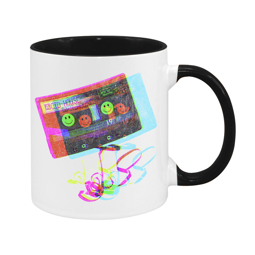 Acid House Glitch Mixtape Mug-Future Past-Essential Republik