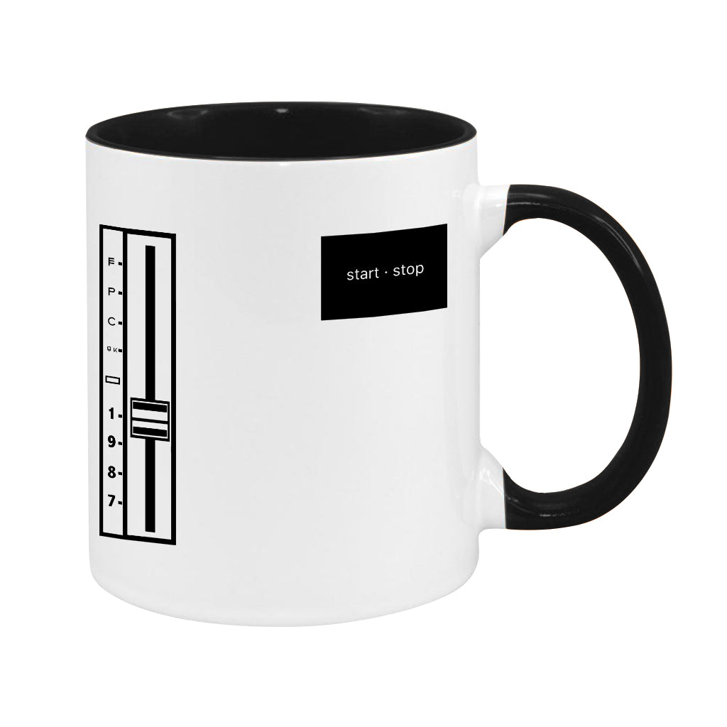 Start Stop Turntable Mug-Future Past-Essential Republik