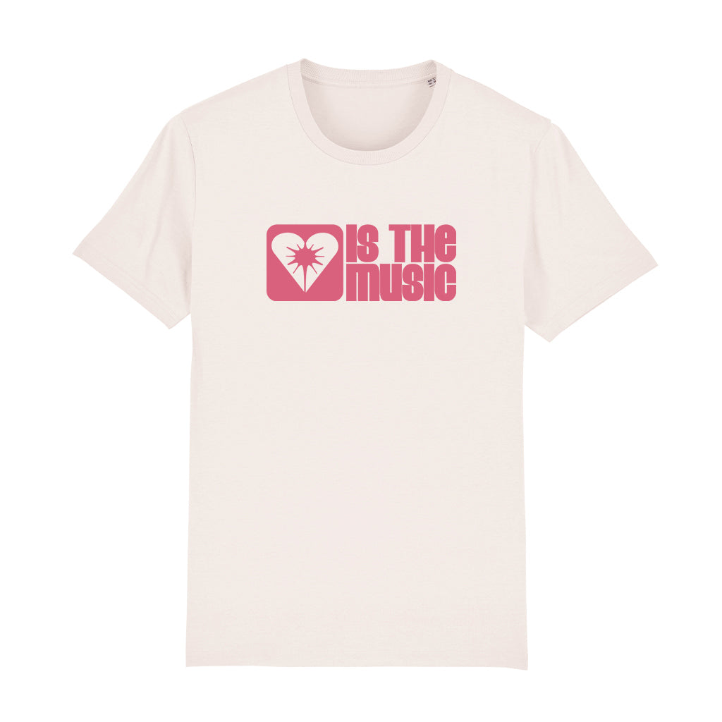 Hedkandi Is The Music Pink Unisex Organic T-Shirt-Hedkandi-Essential Republik
