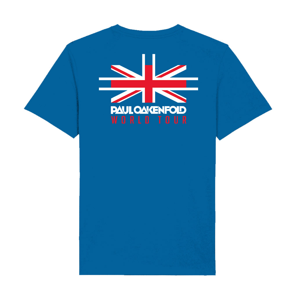 Paul Oakenfold World Tour Front And Back Print Unisex T-Shirt-Paul Oakenfold-Essential Republik