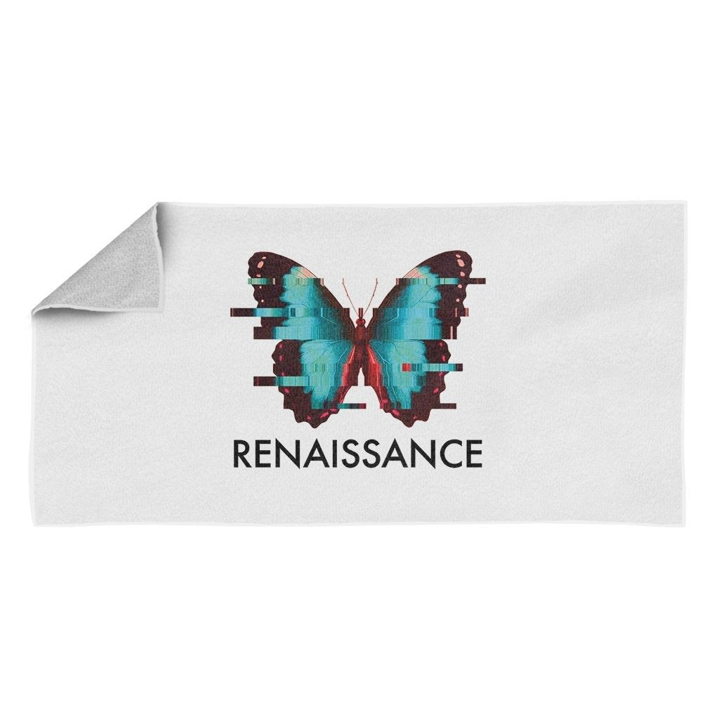 Renaissance Daytime Butterfly Beach Towel-Renaissance-Essential Republik