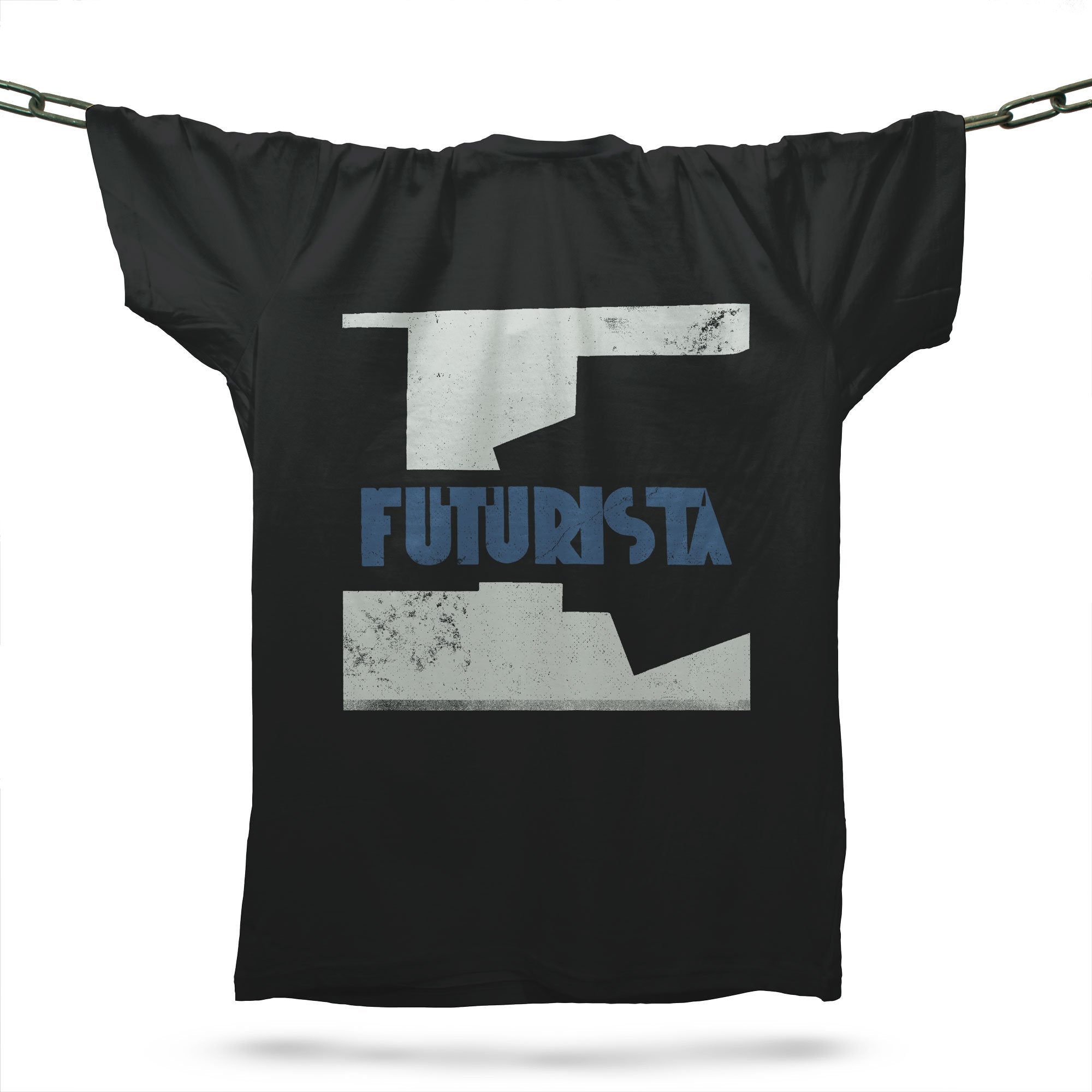 Futurism Futurista T-Shirt / Black-Future Past-Essential Republik