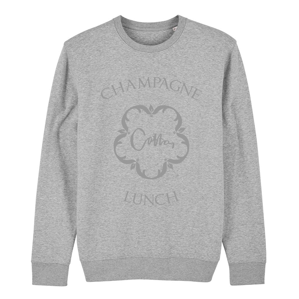 Cotton Champagne Lunch Unisex Iconic Sweatshirt-Cotton Lifestyle-Essential Republik