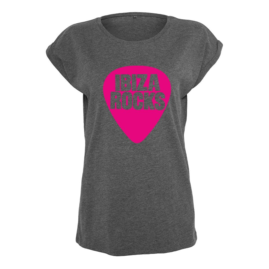 Ibiza Rocks Pink Logo Women's Casual T-Shirt-Ibiza Rocks-Essential Republik