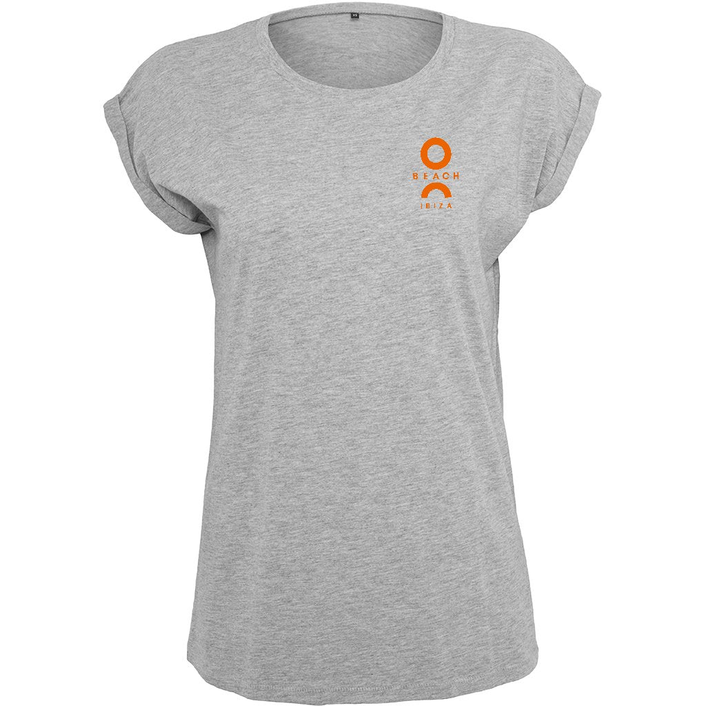 O Beach Orange Logo Women's Casual T-Shirt-O Beach-Essential Republik