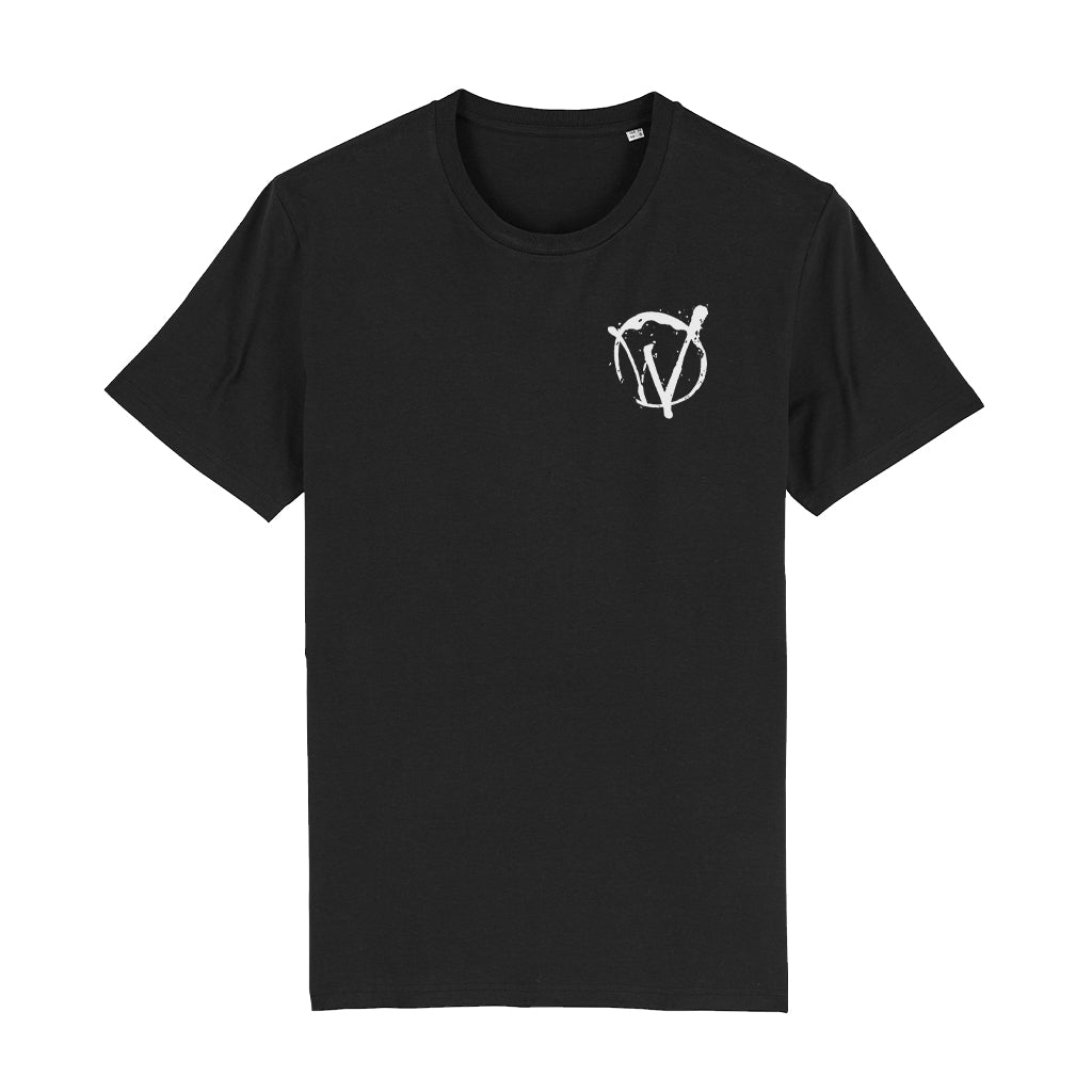 Steve Lawler ViVa Warriors White Logo Front And Back Print Unisex Organic T-Shirt-Steve Lawler-Essential Republik