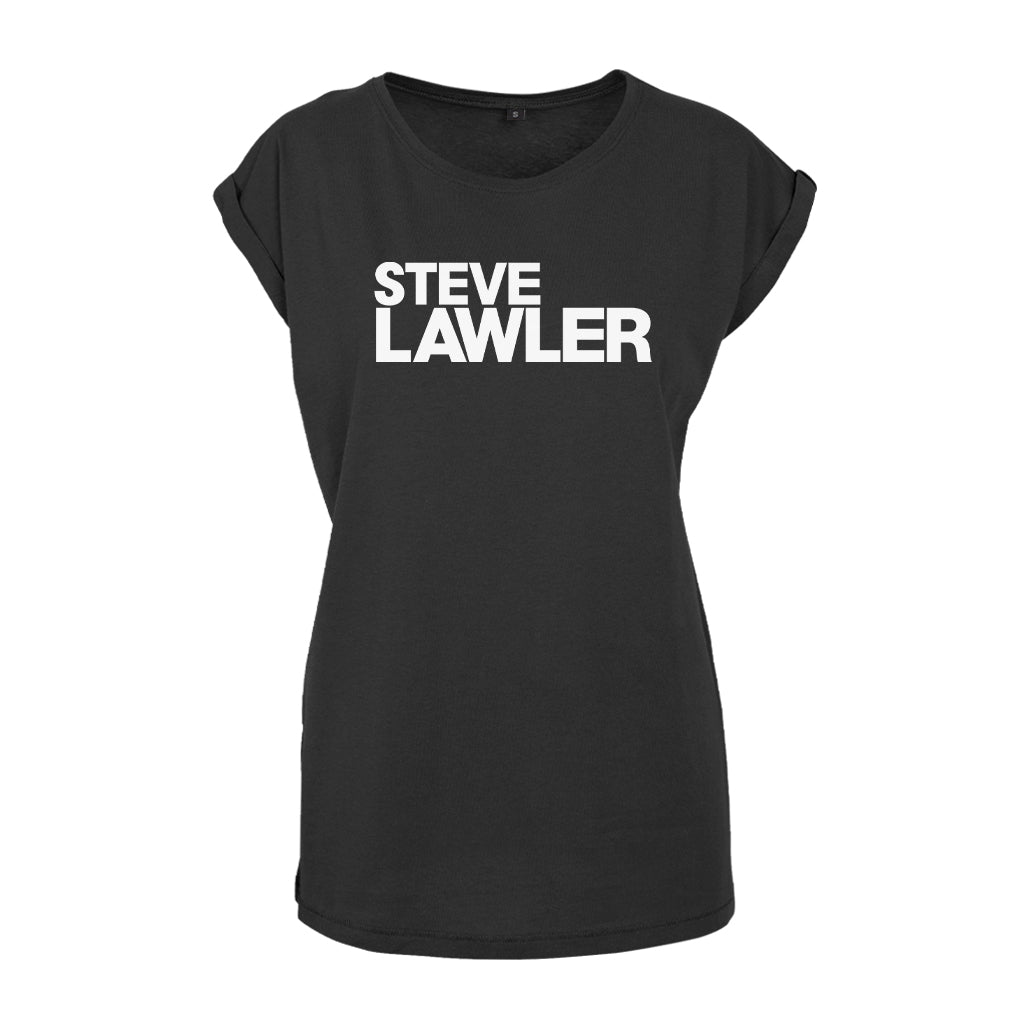 Steve Lawler White Logo Women's Casual T-Shirt-Steve Lawler-Essential Republik