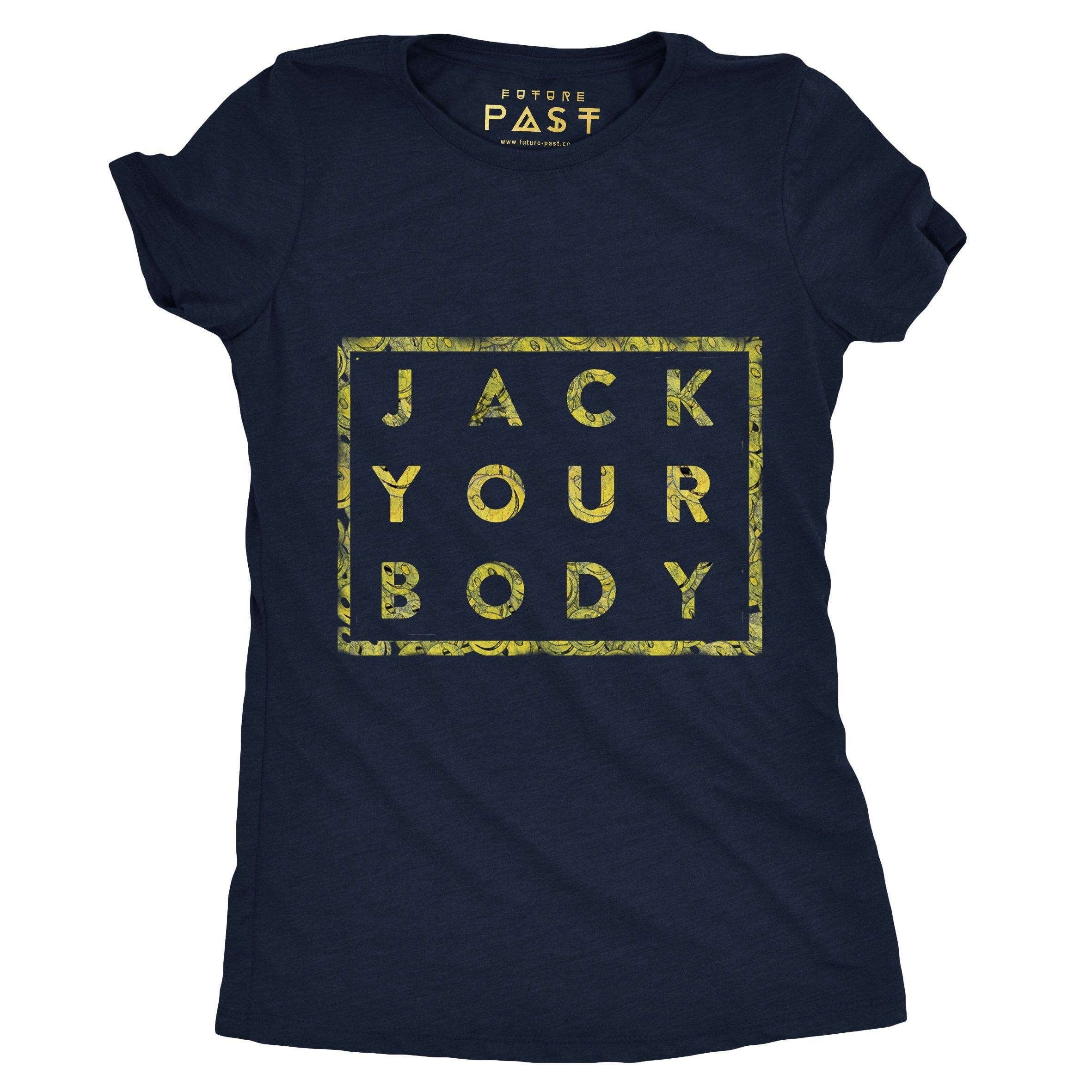 Jack Your Body Women's T-Shirt / Navy-Future Past-Essential Republik