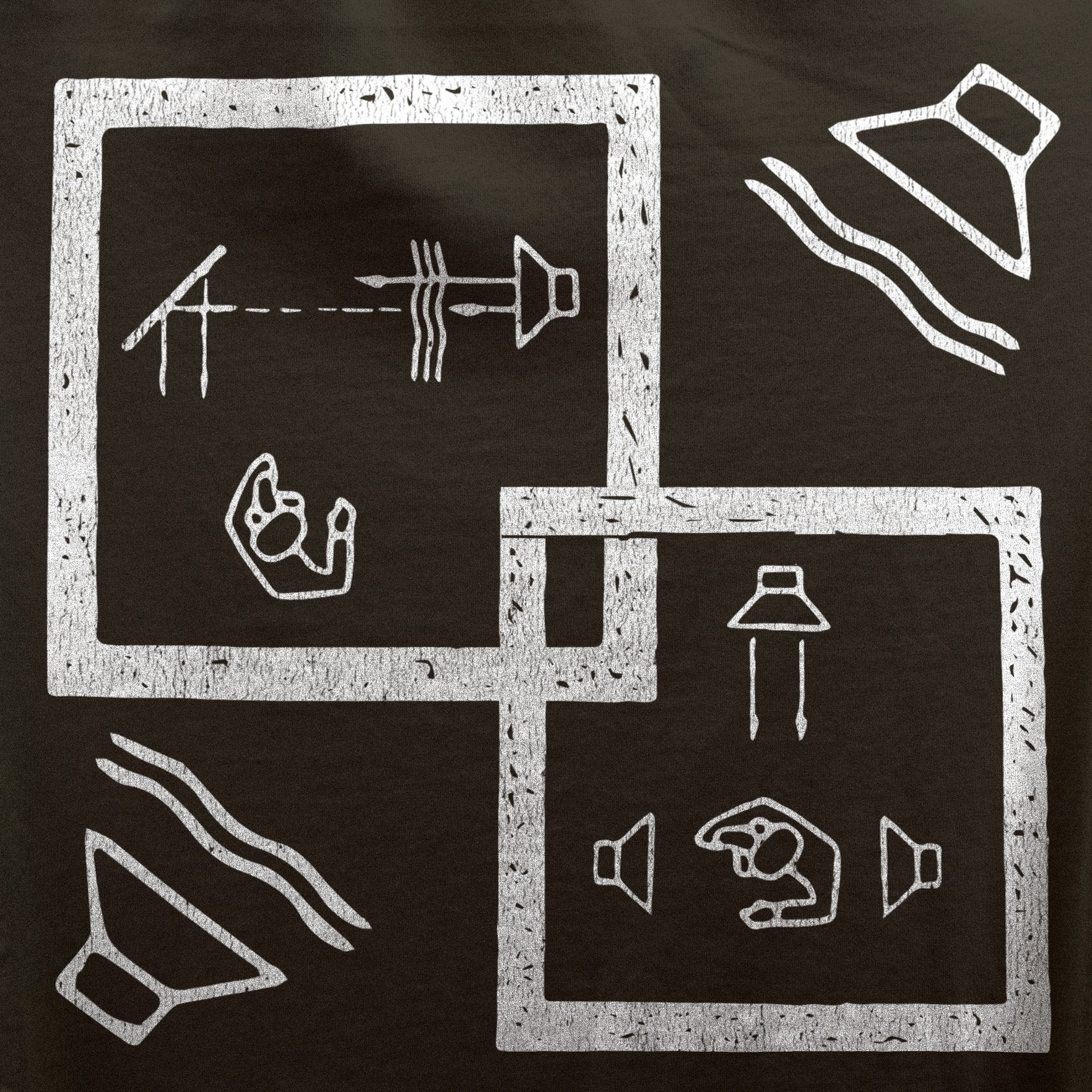 Bang To The Beat T-Shirt / Khaki-Future Past-Essential Republik