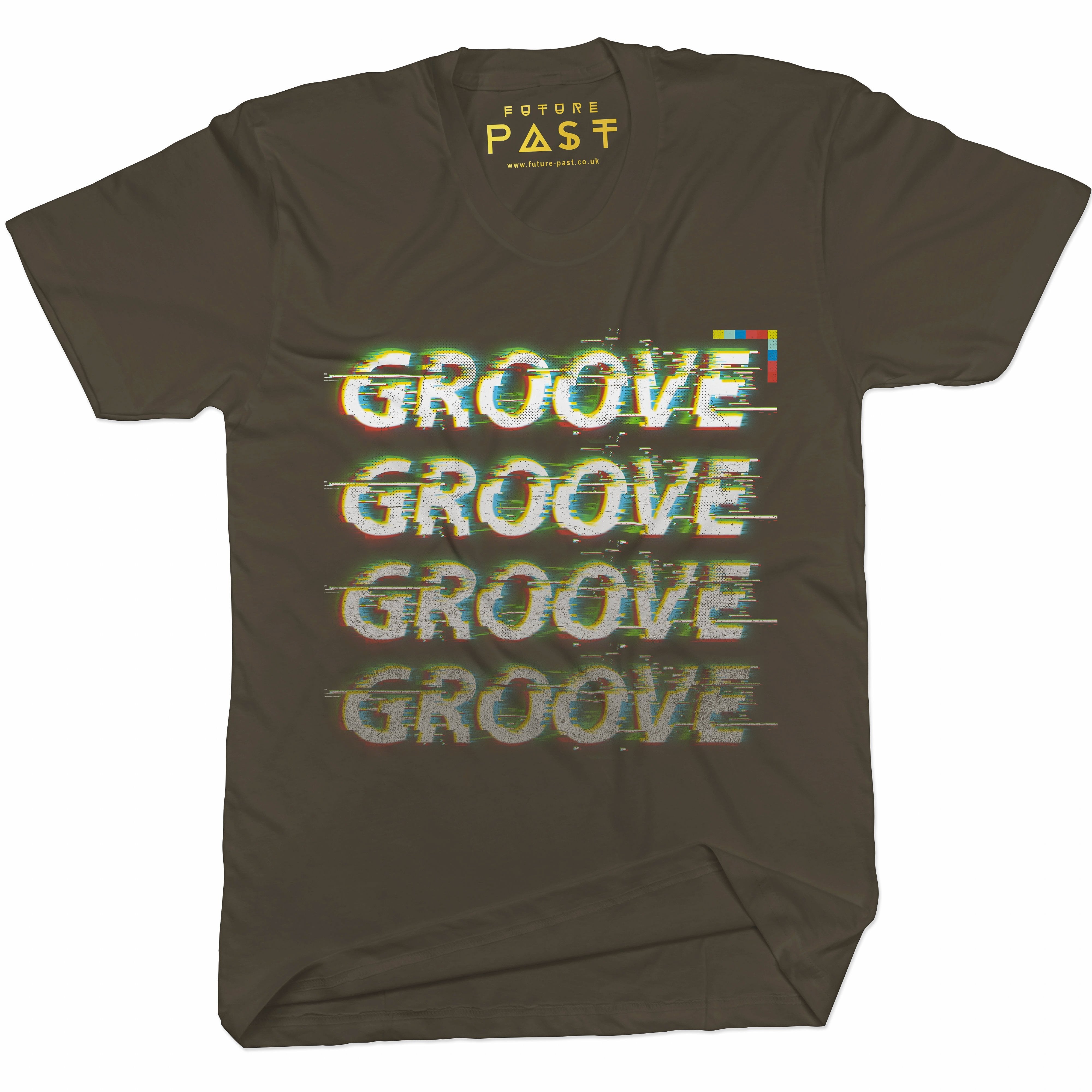 Groove Is In The T-Shirt / Khaki-Future Past-Essential Republik