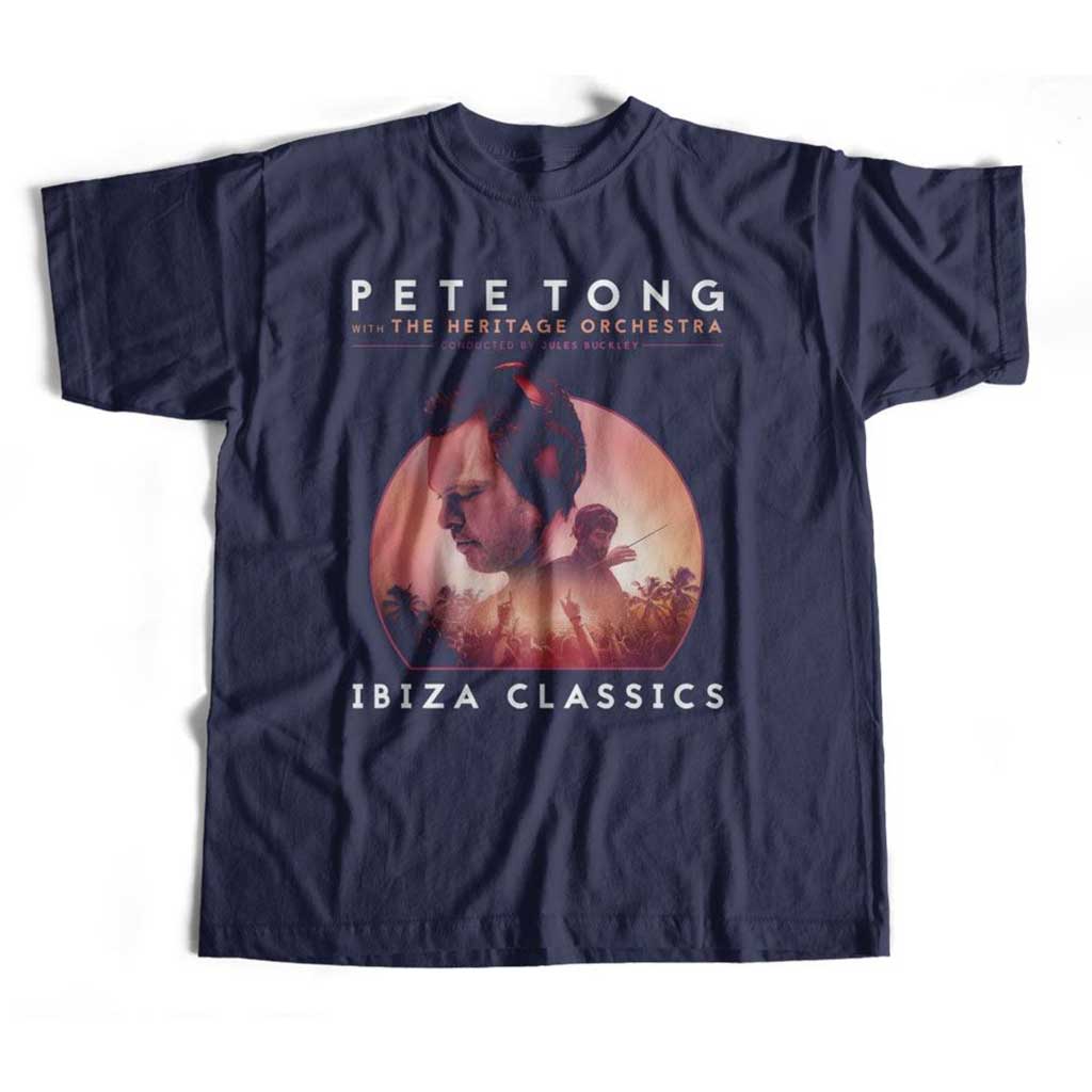 Ibiza Classics 2017 Tour Navy Tee-Pete Tong-Essential Republik