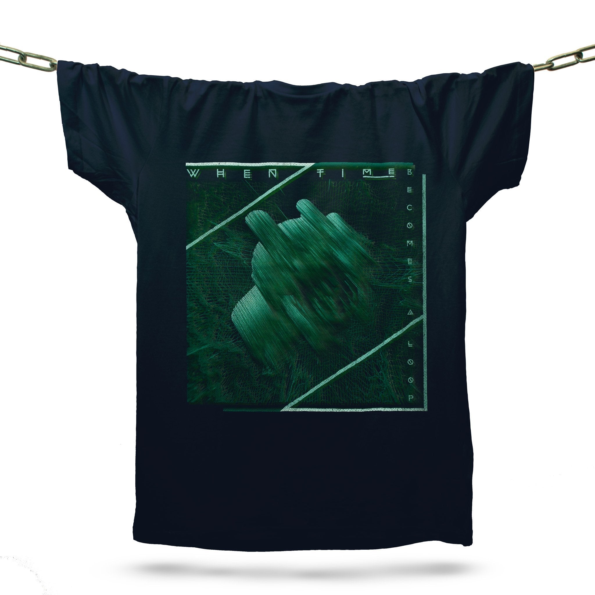 When Time Becomes A Loop T-Shirt / Navy-Future Past-Essential Republik