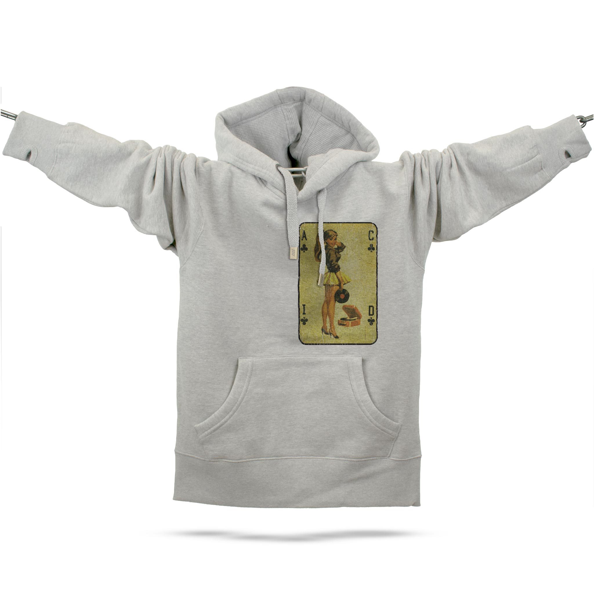 Acid House Pinup Girl Premium Hoodie-Future Past-Essential Republik