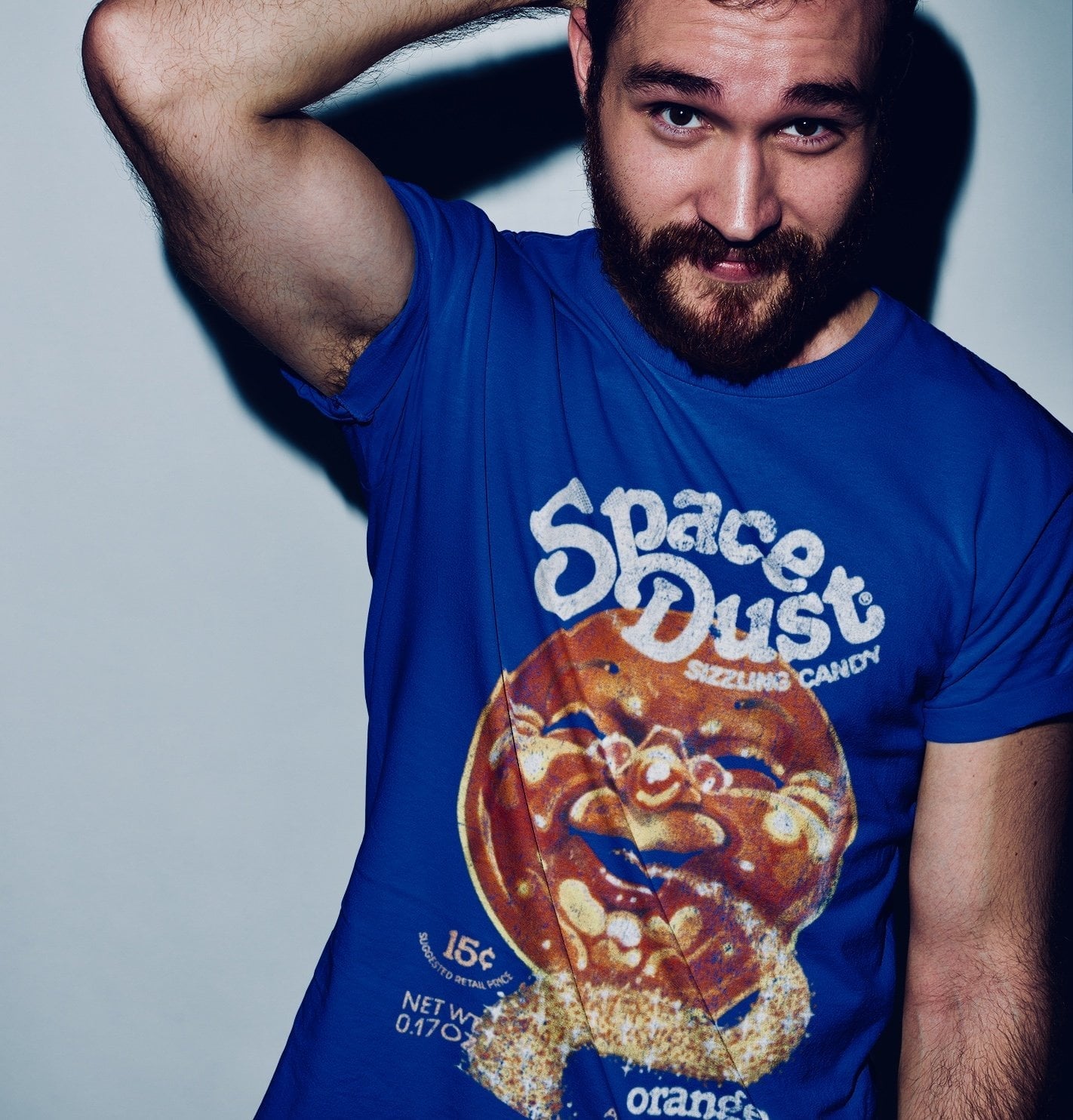 Super Limited Edition Acid Space Dust T-Shirt / Royal-Future Past-Essential Republik