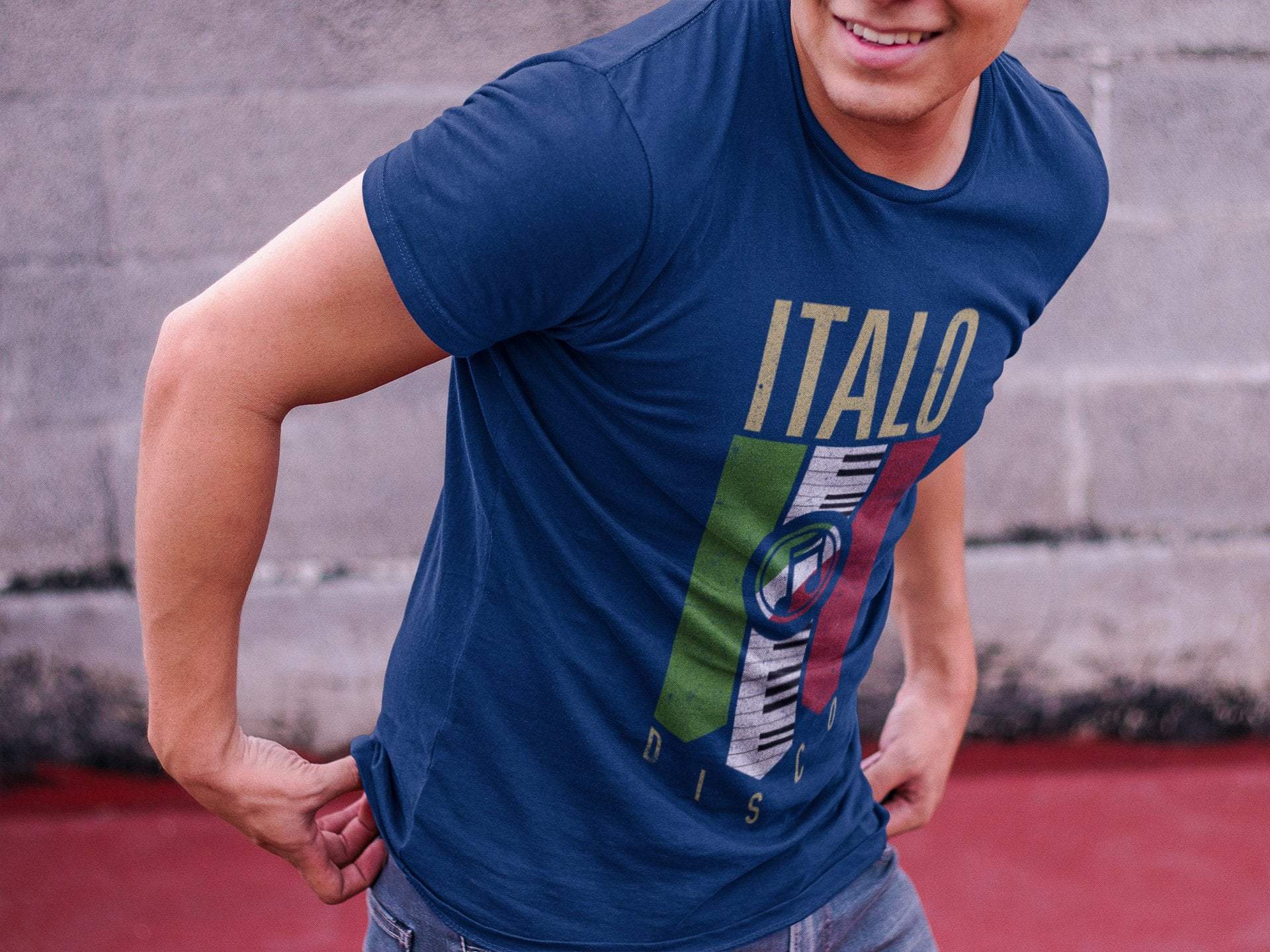 Italo Disco T-Shirt / Royal-Future Past-Essential Republik