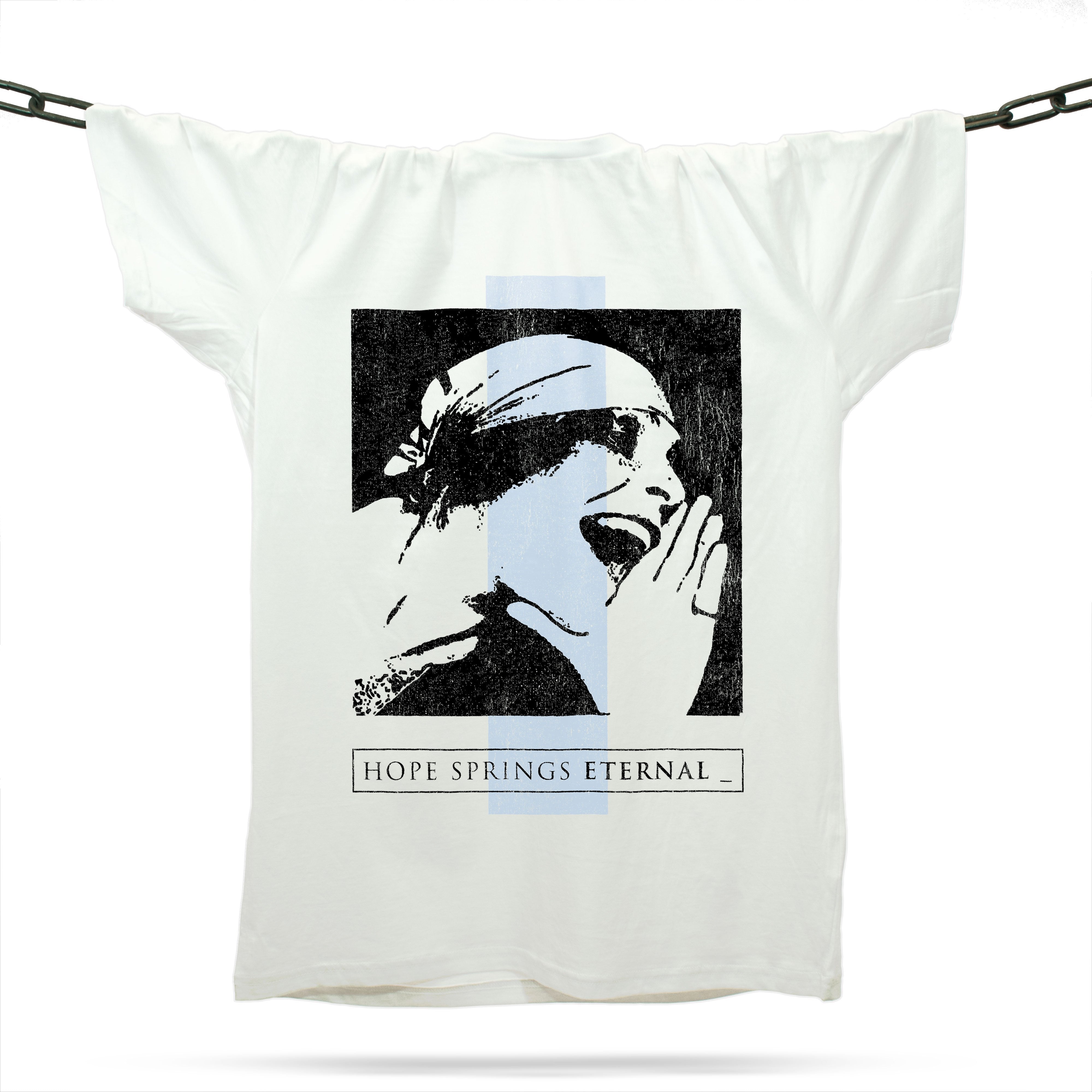 Hope Springs Eternal T-Shirt / White-Future Past-Essential Republik