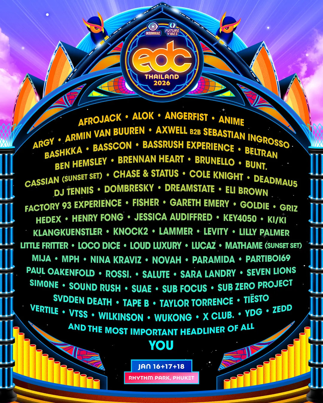 Paul Oakenfold - edc Thailand