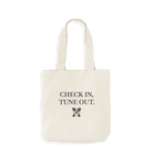 Paul Van Dyk Check In natural tote bag-Paul Van Dyk-Essential Republik