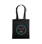 LNOE Colours blue tote bag in black-LNOE-Essential Republik