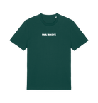 Glazed Green Printed T-shirt Front