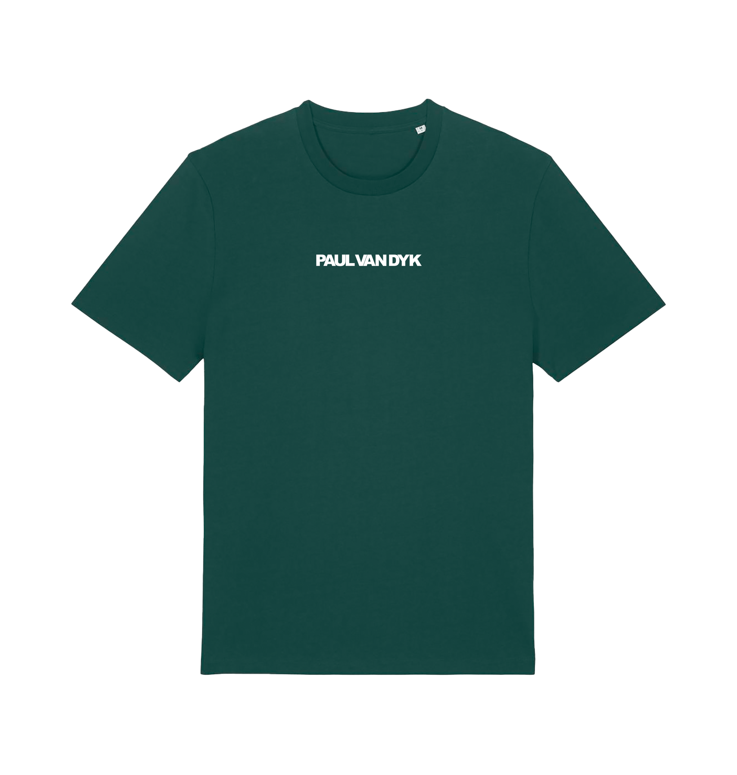 Glazed Green Printed T-shirt Front