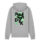 Paul Van Dyk mixed text unisex hoodie in grey-Essential Republik-Essential Republik