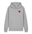 Paul Van Dyk photo red block unisex hoodie in grey-Essential Republik-Essential Republik