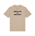 Paul Van Dyk Crew Love is True Love slogan unisex light t shirt-Paul Van Dyk-Essential Republik