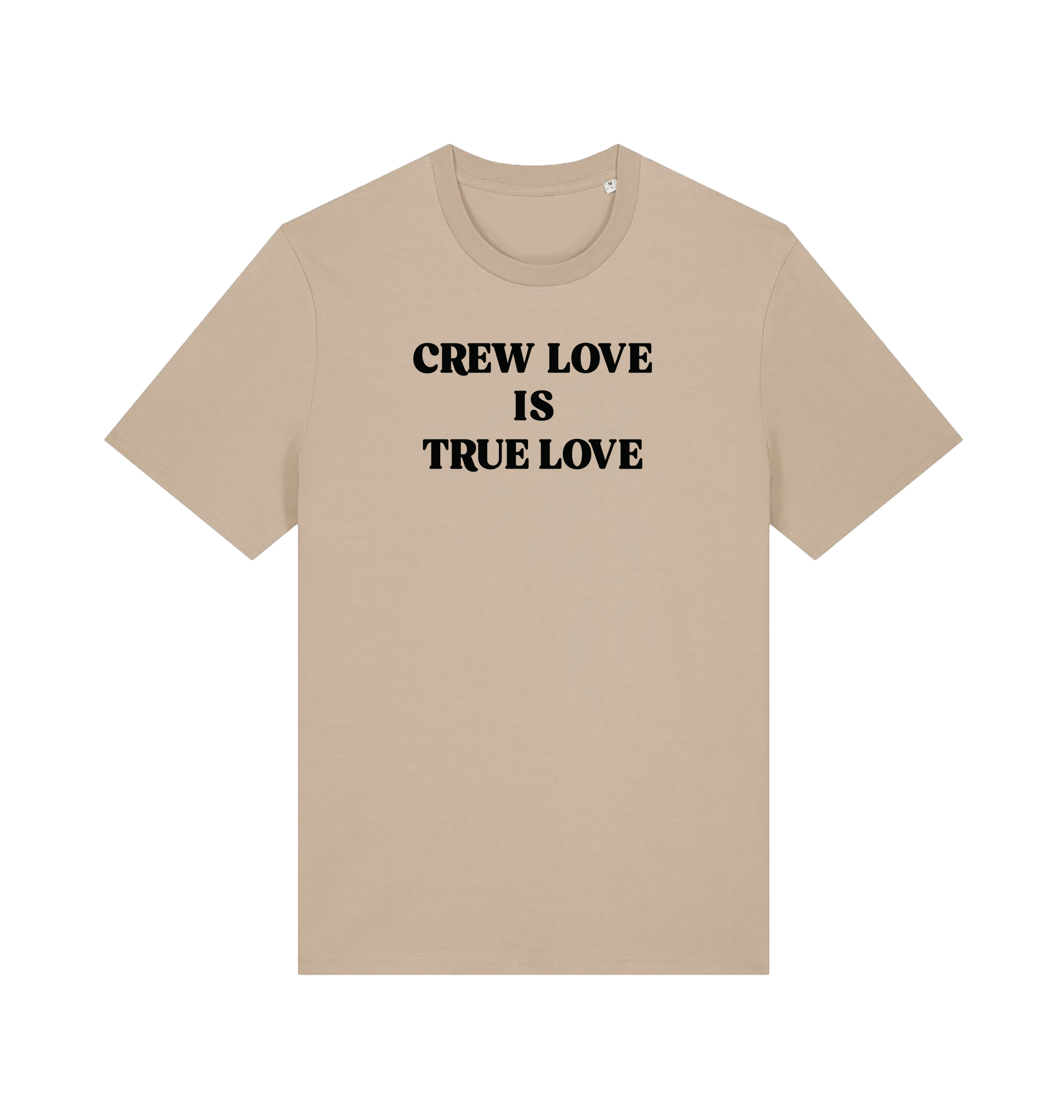 Paul Van Dyk Crew Love is True Love slogan unisex light t shirt-Paul Van Dyk-Essential Republik