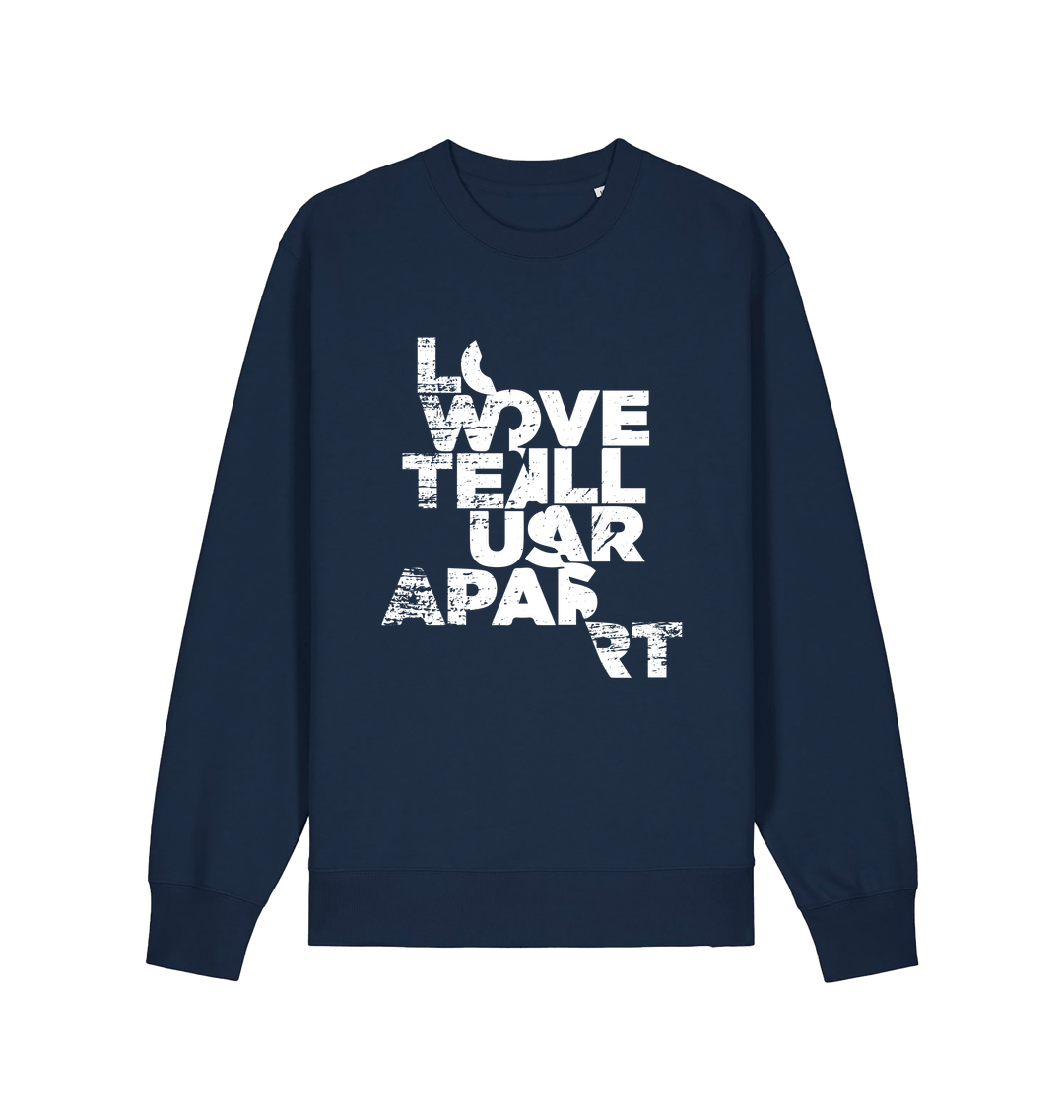 Blood & Sweat Joy Div Unisex Crew Neck Sweatshirt-Essential Republik-Essential Republik