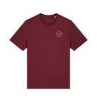 LNOE print t shirt in burgundy-LNOE-Essential Republik