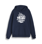 Blood & Sweat Chem Gen - Fail We May Sail We Must White Print Unisex Hoodie-Blood & Sweat-Essential Republik