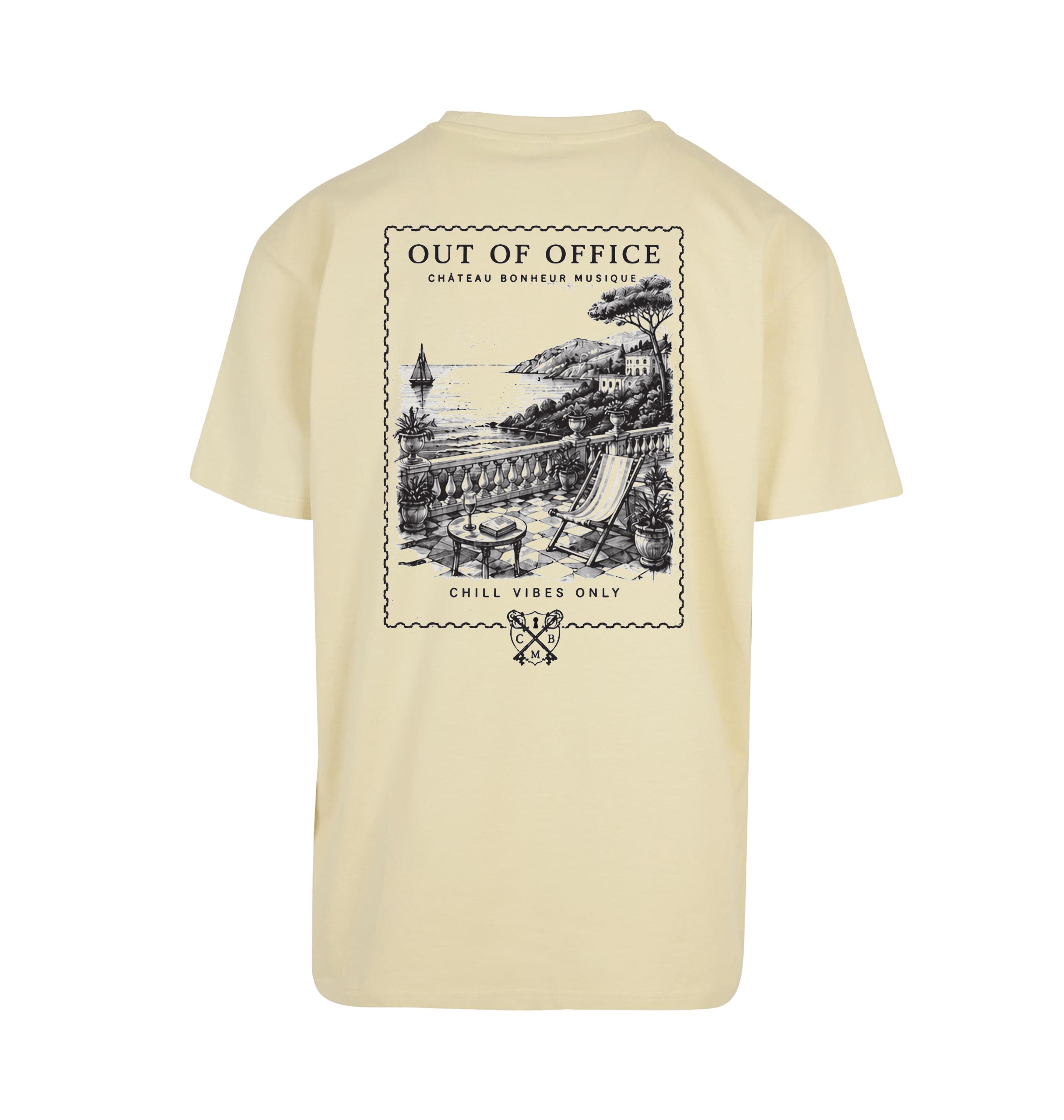 Paul Van Dyk Out Of Office Terrace oversized t shirt-Paul Van Dyk-Essential Republik
