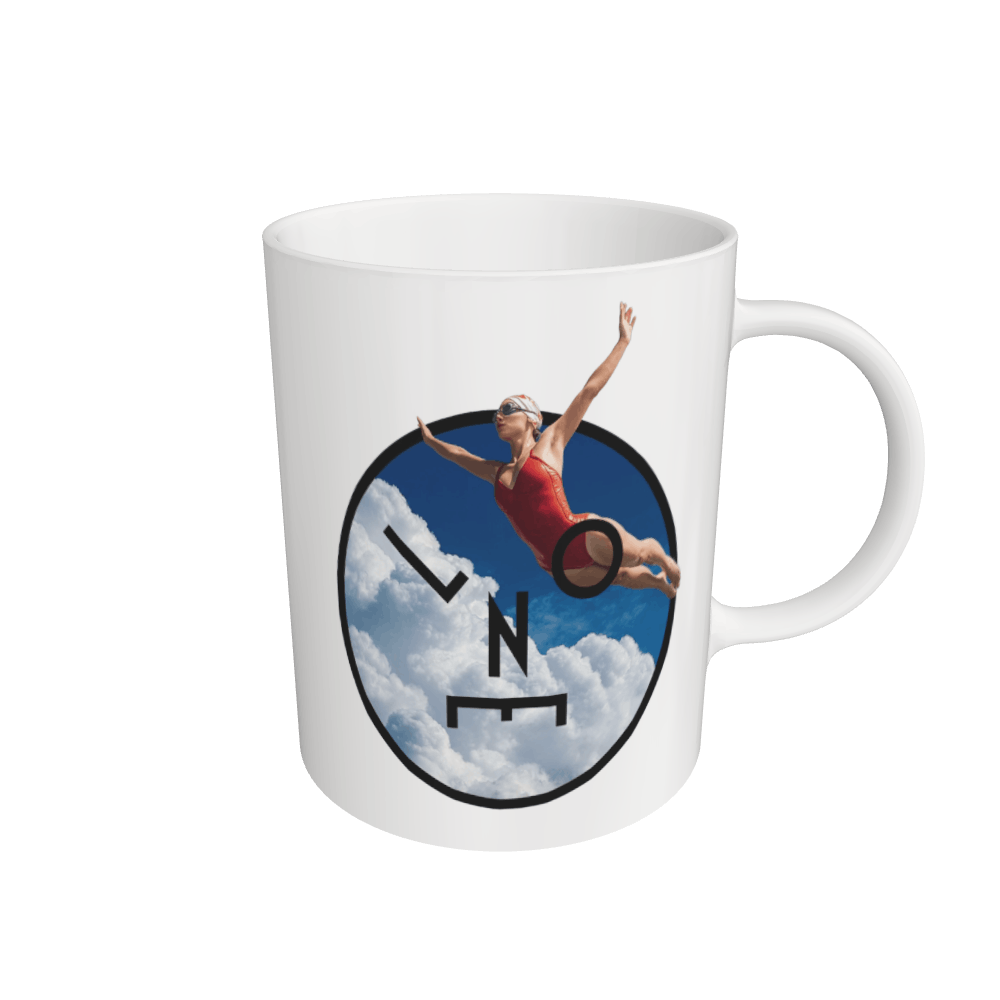 LNOE Diving white mug-LNOE-Essential Republik