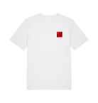 White Printed T-shirt Front
