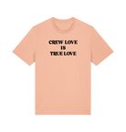 Paul Van Dyk Crew Love is True Love slogan unisex light t shirt-Paul Van Dyk-Essential Republik