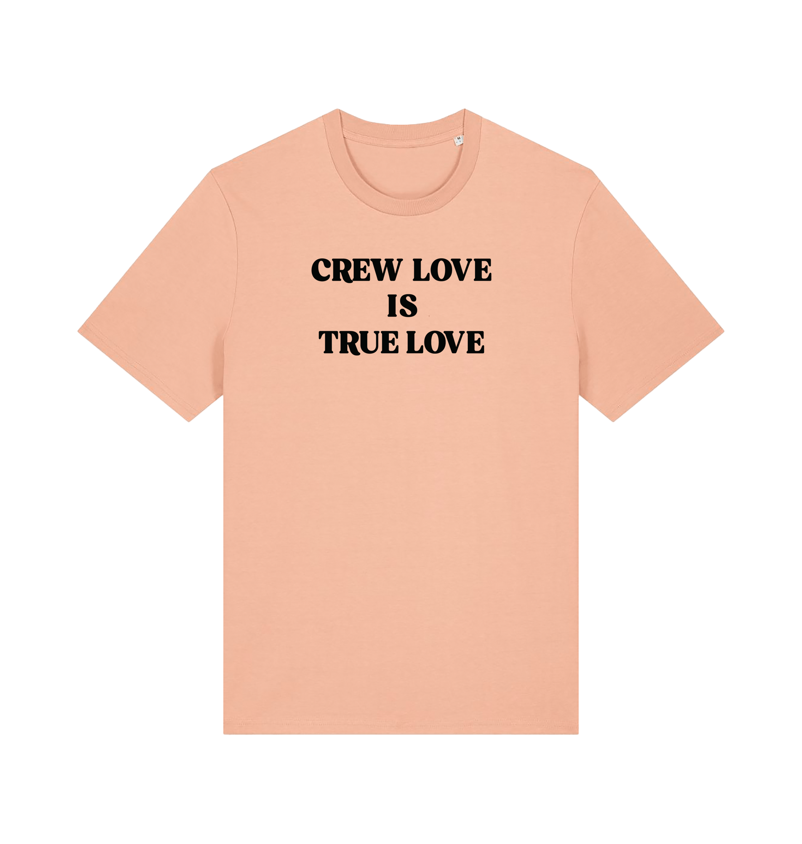 Paul Van Dyk Crew Love is True Love slogan unisex light t shirt-Paul Van Dyk-Essential Republik