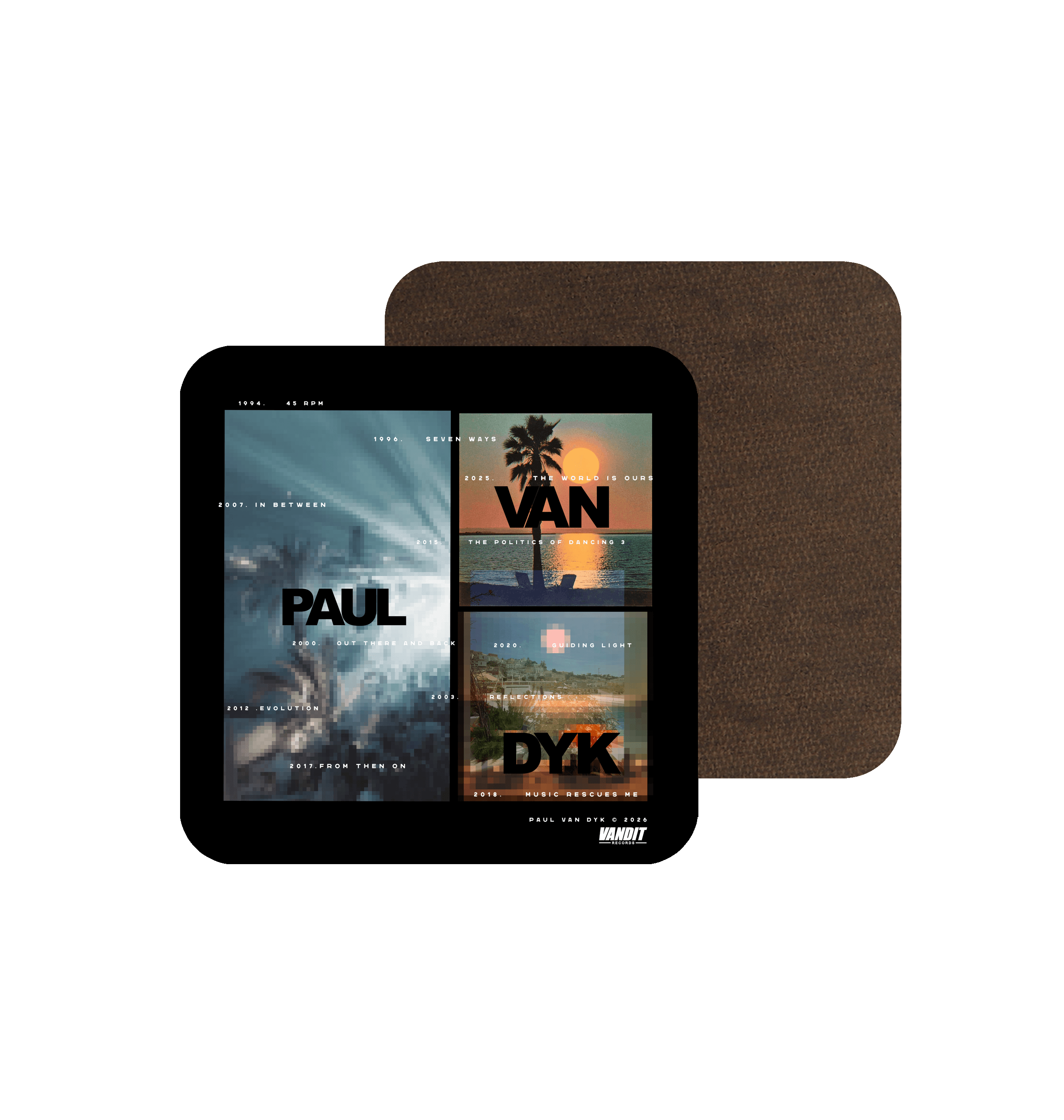 Paul Van Dyk Ibiza scenic coaster-Paul Van Dyk-Essential Republik
