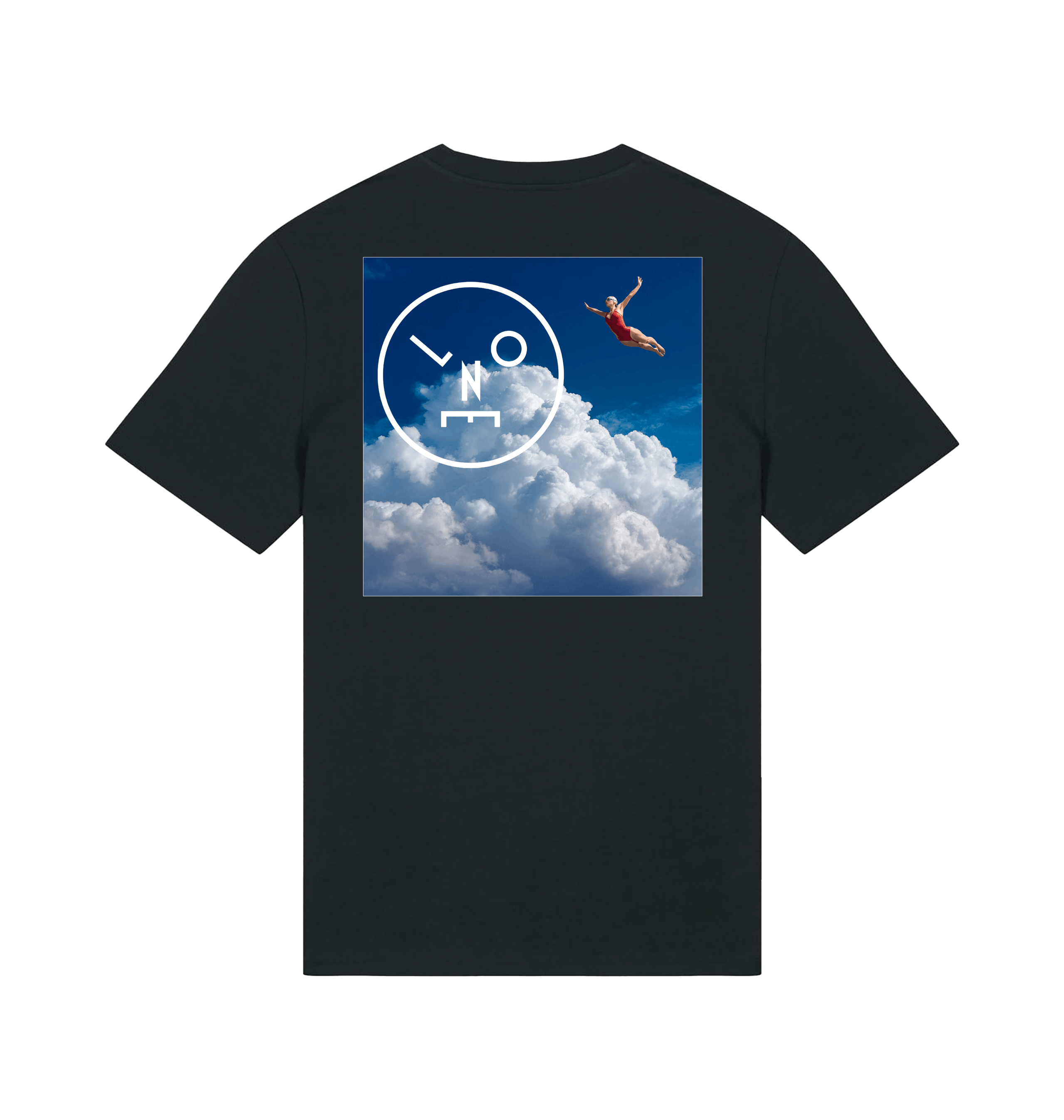 LNOE Diving T shirt in black-LNOE-Essential Republik