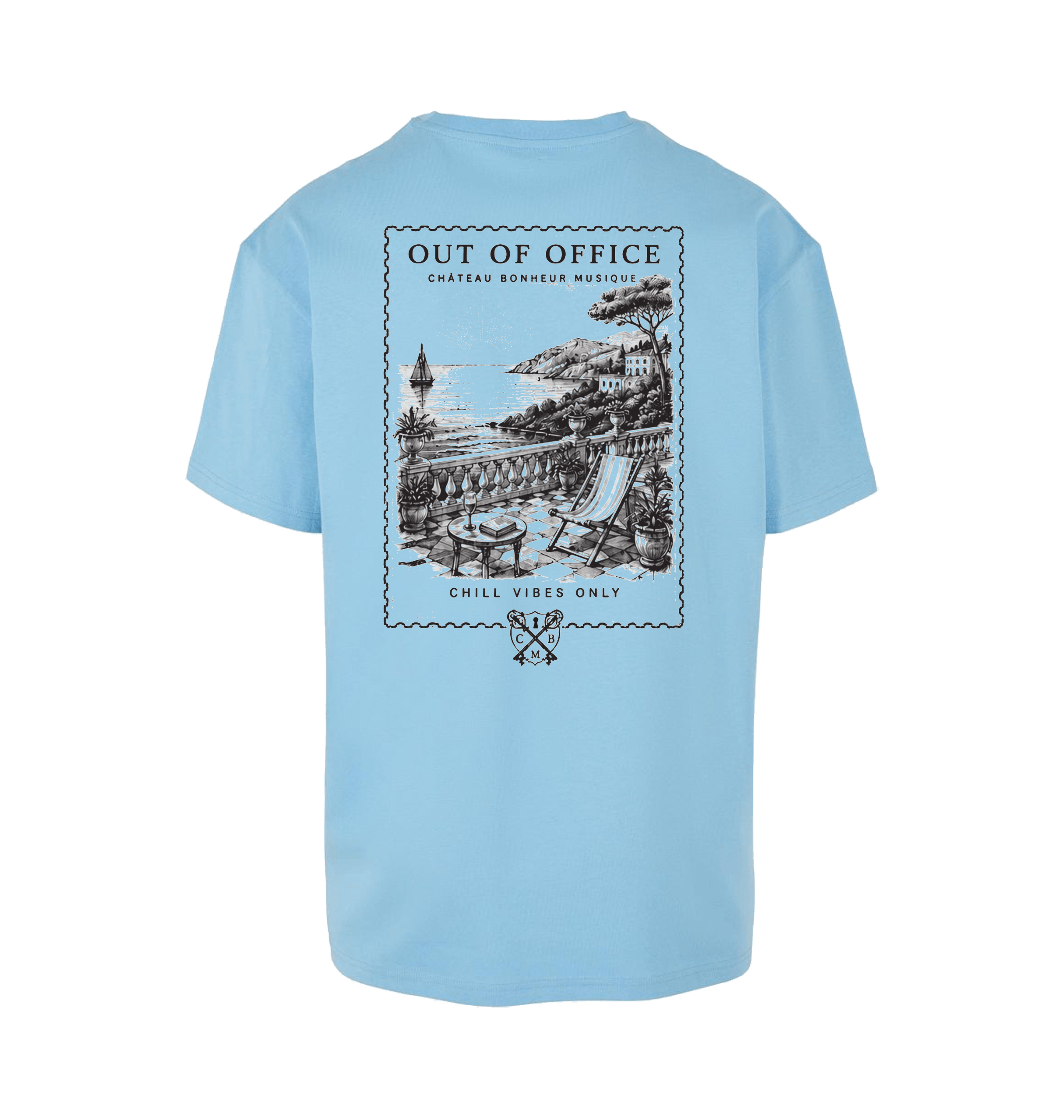 Paul Van Dyk Out Of Office Terrace oversized t shirt-Paul Van Dyk-Essential Republik