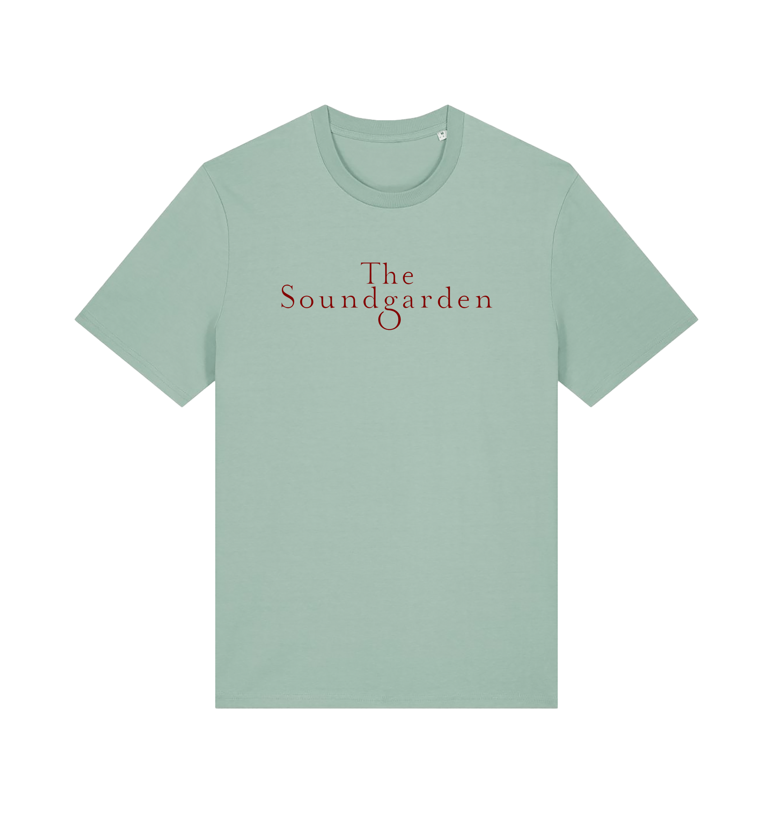 The Soundgarden Logo Print Unisex Organic Green T Shirt-The Soundgarden-Essential Republik