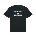 Paul Van Dyk Crew Love is True Love slogan unisex dark t shirt-Paul Van Dyk-Essential Republik