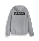 Heather Grey Printed Sweater Back