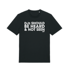 MFF DJs Should Be Heard Not Seen unisex t shirt in black-Music For Freaks-Essential Republik