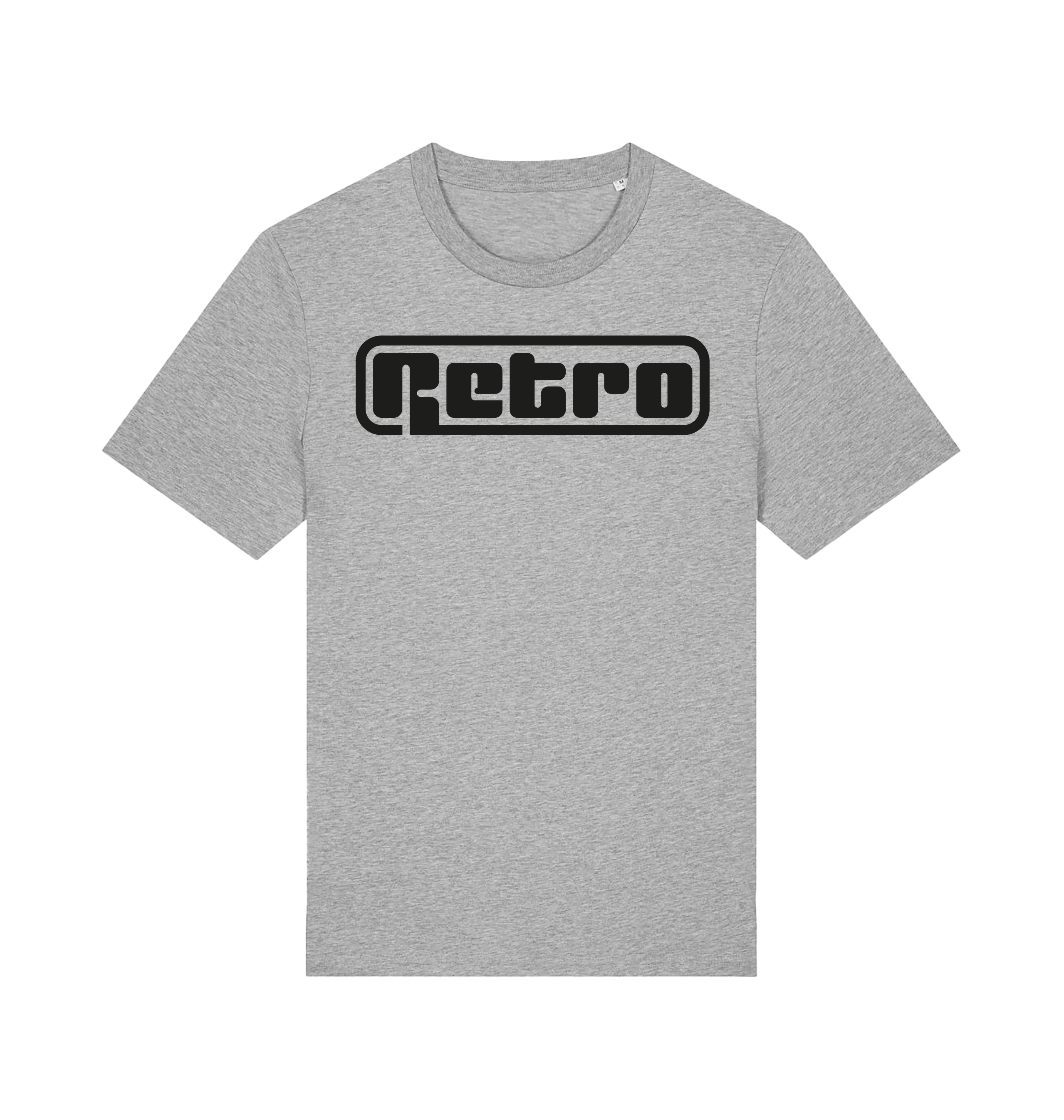 Heather Grey Printed T-shirt Front