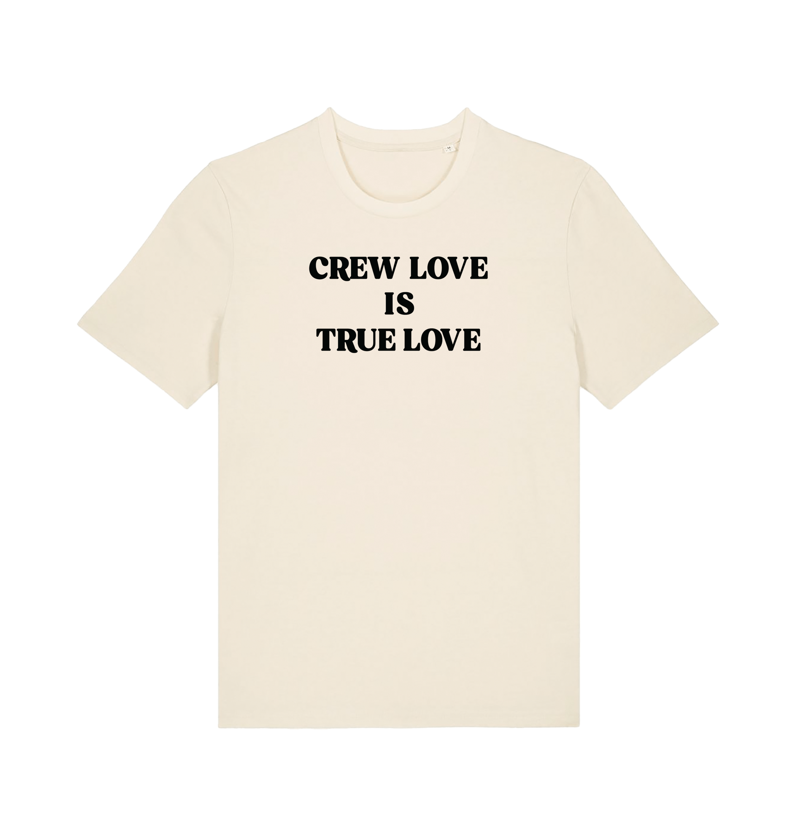 Paul Van Dyk Crew Love is True Love slogan unisex light t shirt-Paul Van Dyk-Essential Republik